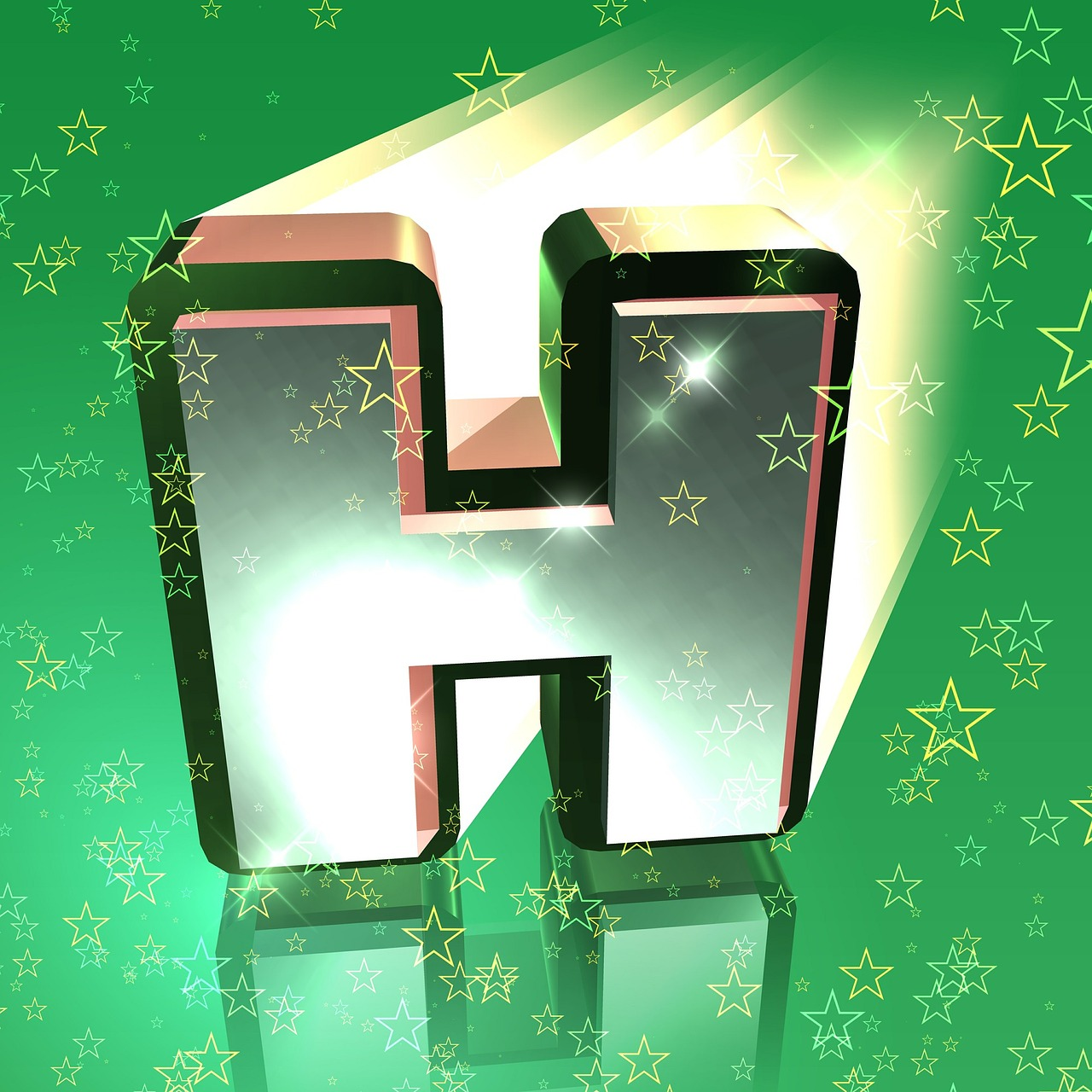 Letter H